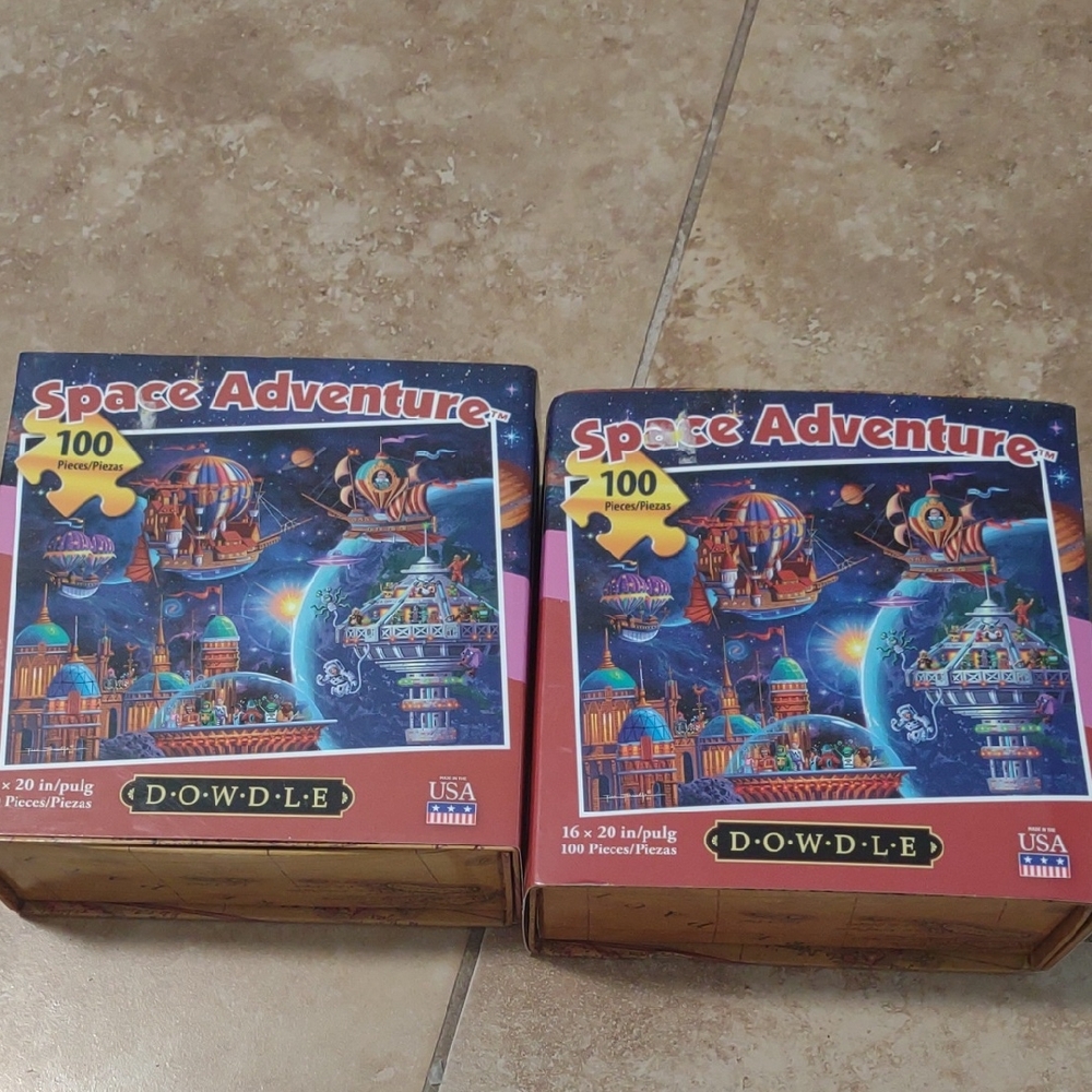 Space Adventure Puzzle for Kids - 100 Pieces (2)